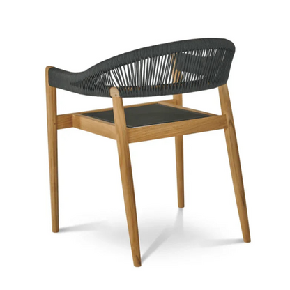 Klint Teak Patio Rectangular Dining Set 7PC-Outdoor Dining Sets-HiTeak-LOOMLAN