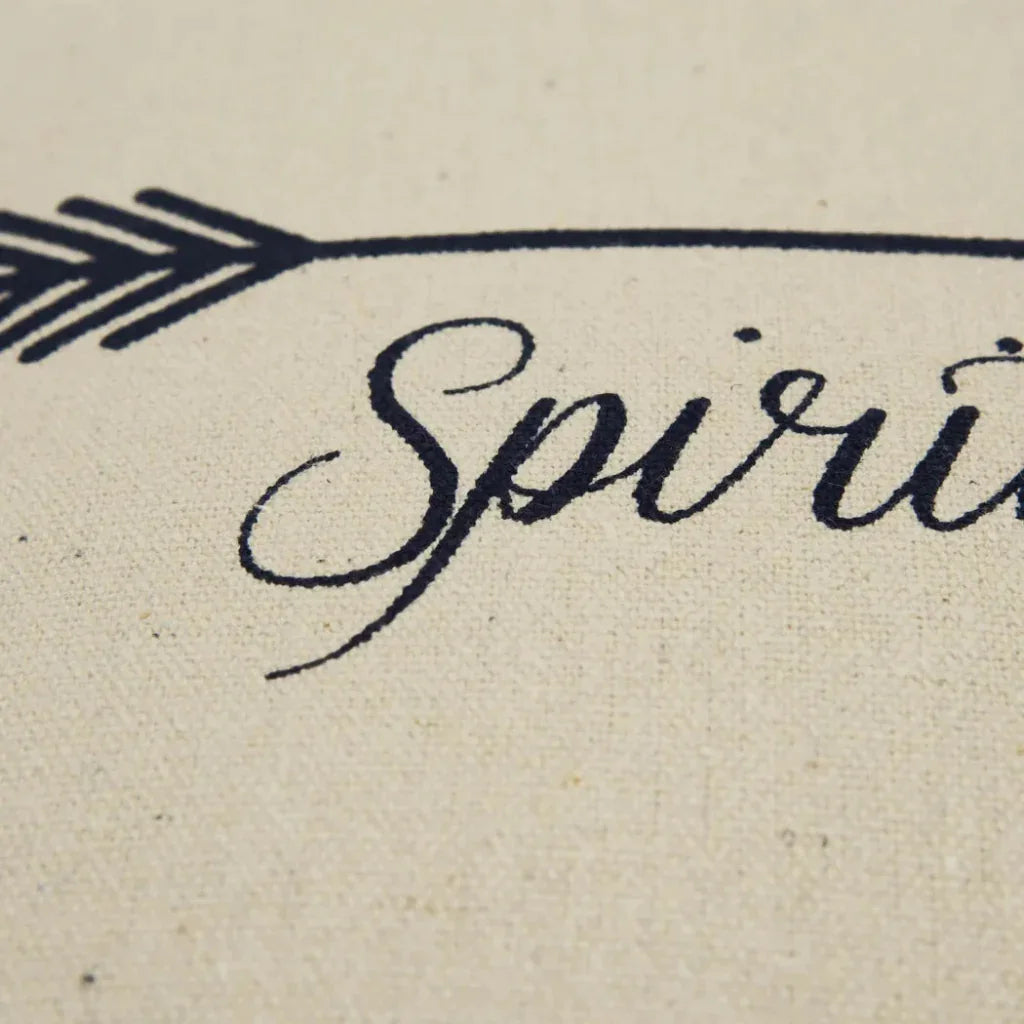 Knife Edge Faith Square Throw Pillow Cover Insert - LOOMLAN - LOOMLAN - Throw Pillows