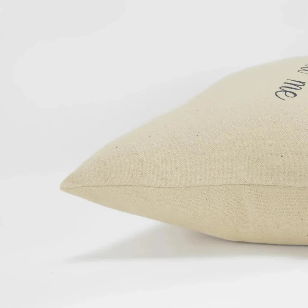 Knife Edge Faith Square Throw Pillow Cover Insert - LOOMLAN - LOOMLAN - Throw Pillows