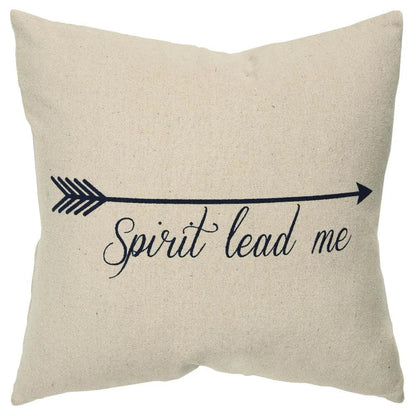 Knife Edge Faith Square Throw Pillow Cover Insert - LOOMLAN - LOOMLAN - Throw Pillows