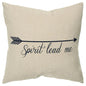 Knife Edge Faith Square Throw Pillow Cover Insert - LOOMLAN - LOOMLAN - Throw Pillows