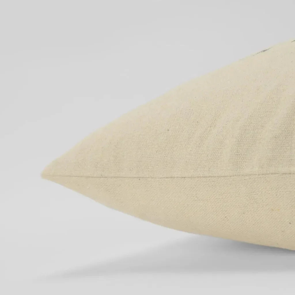 Knife Edge Sentiment Inked Brown Pillow Insert - LOOMLAN - LOOMLAN - Throw Pillows