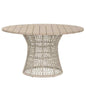 Knit 54" Round Outdoor Dining Table