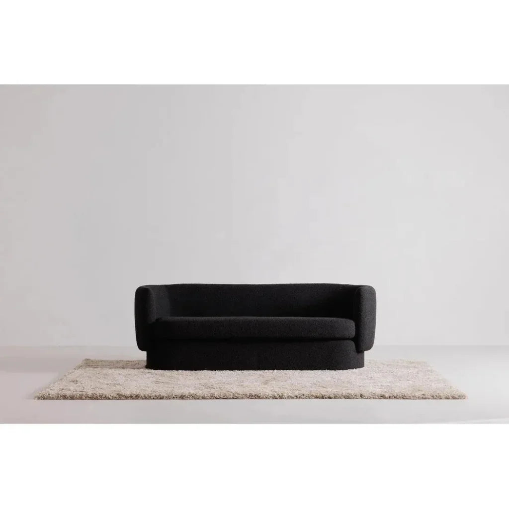 Koba Performance Fabric Black Sofa - LOOMLAN - Moe's Home - Sofas & Loveseats