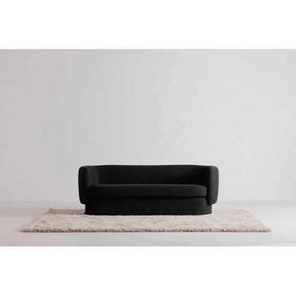 Koba Performance Fabric Black Sofa - LOOMLAN - Moe's Home - Sofas & Loveseats
