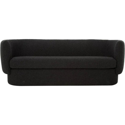 Koba Performance Fabric Black Sofa - LOOMLAN - Moe's Home - Sofas & Loveseats
