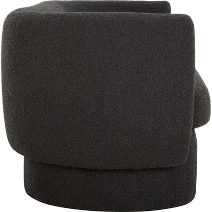 Koba Performance Fabric Black Sofa - LOOMLAN - Moe's Home - Sofas & Loveseats