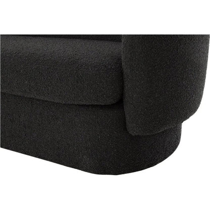 Koba Performance Fabric Black Sofa - LOOMLAN - Moe's Home - Sofas & Loveseats