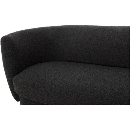 Koba Performance Fabric Black Sofa - LOOMLAN - Moe's Home - Sofas & Loveseats