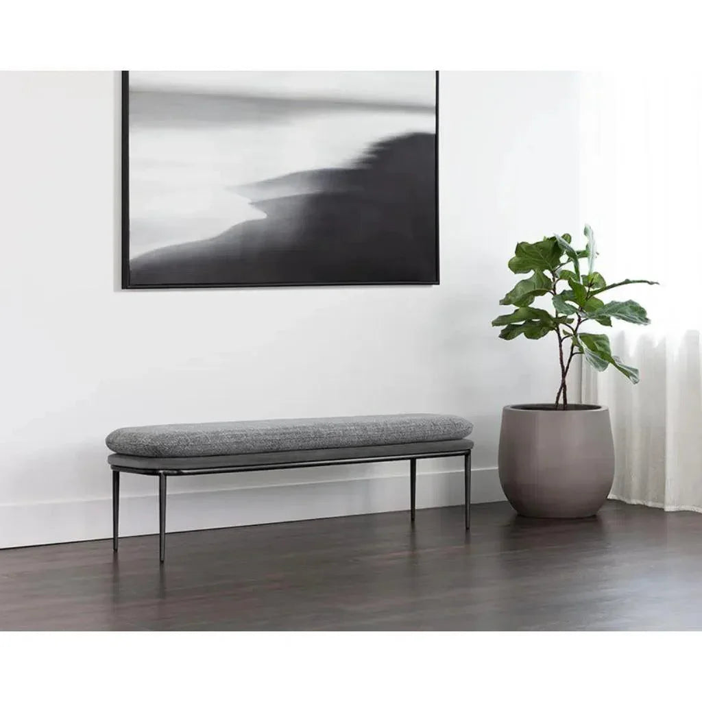Koffi Backless Bedroom Bench - LOOMLAN - SUNPAN - Bedroom Benches