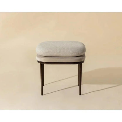 Koffi Fabric Contemporary Stool - LOOMLAN - SUNPAN - Poufs and Stools
