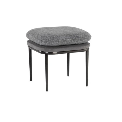 Koffi Fabric Contemporary Stool - LOOMLAN - SUNPAN - Poufs and Stools