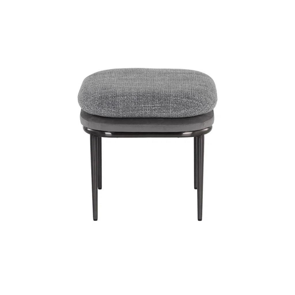 Koffi Fabric Contemporary Stool - LOOMLAN - SUNPAN - Poufs and Stools