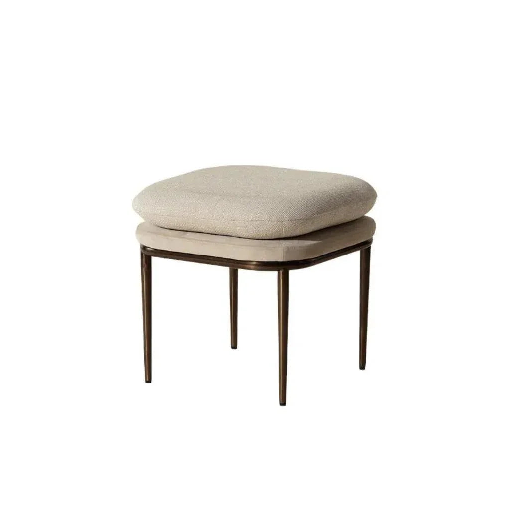 Koffi Fabric Contemporary Stool - LOOMLAN - SUNPAN - Poufs and Stools