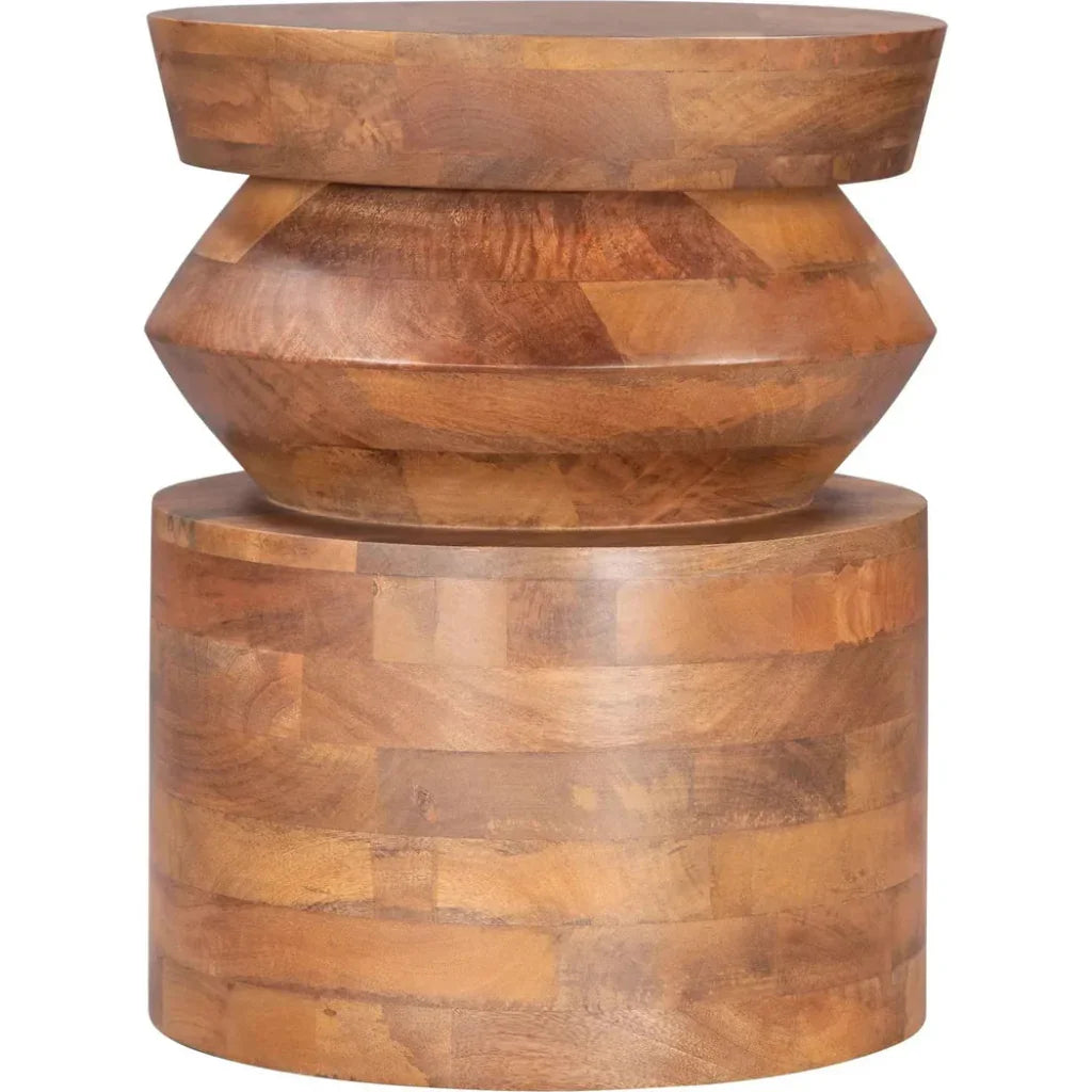 Kollam Side Table Brown - LOOMLAN - Zuo Modern - Side Tables