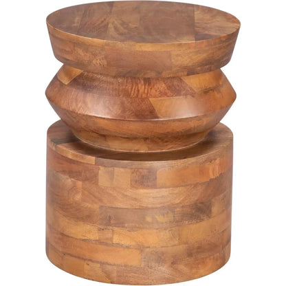 Kollam Side Table Brown - LOOMLAN - Zuo Modern - Side Tables