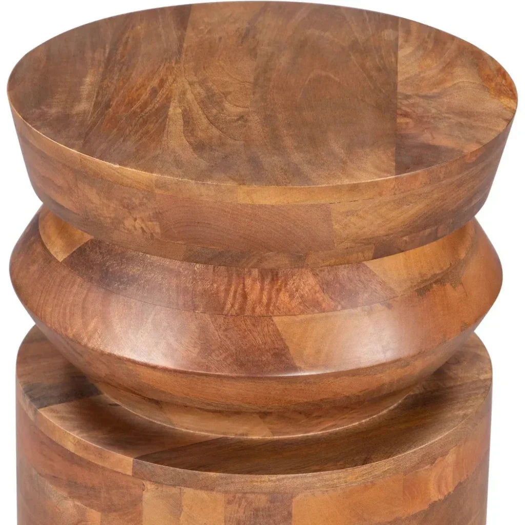 Kollam Side Table Brown - LOOMLAN - Zuo Modern - Side Tables