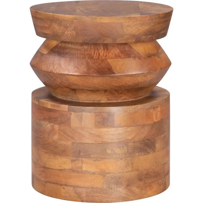 Kollam Side Table Brown - LOOMLAN - Zuo Modern - Side Tables