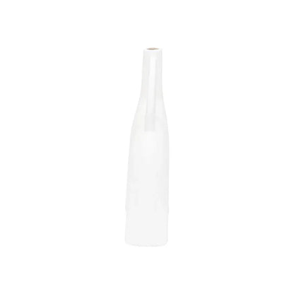 Kona White Glazed Ceramic Vase - LOOMLAN - Wildwood - Vases & Jars