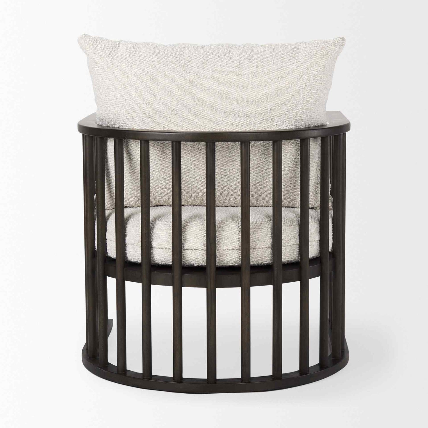 Kopari Boucle Fabric Accent Chair