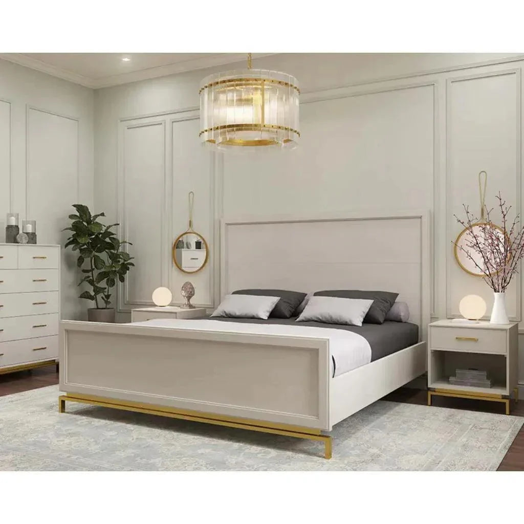 Kore Iron Framed Glass Chandelier - LOOMLAN - SUNPAN - Chandeliers