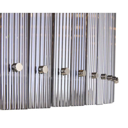 Kore Iron Framed Glass Chandelier - LOOMLAN - SUNPAN - Chandeliers