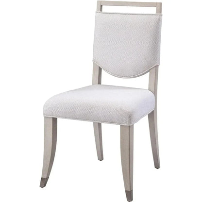 Korey Performance Fabric Armless Dining Chair 2PC - LOOMLAN - Bassett Mirror - Dining Chairs
