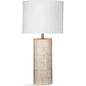 Kosmos Bone and Resin White Table Lamp - LOOMLAN - Bassett Mirror - Table Lamps
