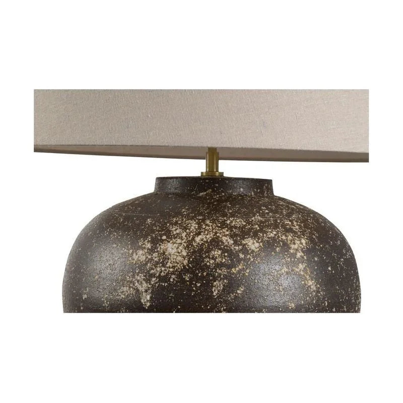 Kota Brown Handmade Table Lamp - LOOMLAN - Wildwood - Table Lamps