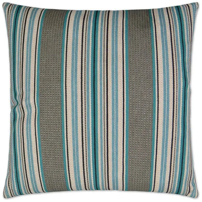 Kreiger Blue Throw Pillow With Insert - LOOMLAN - D.V. Kap - Throw Pillows