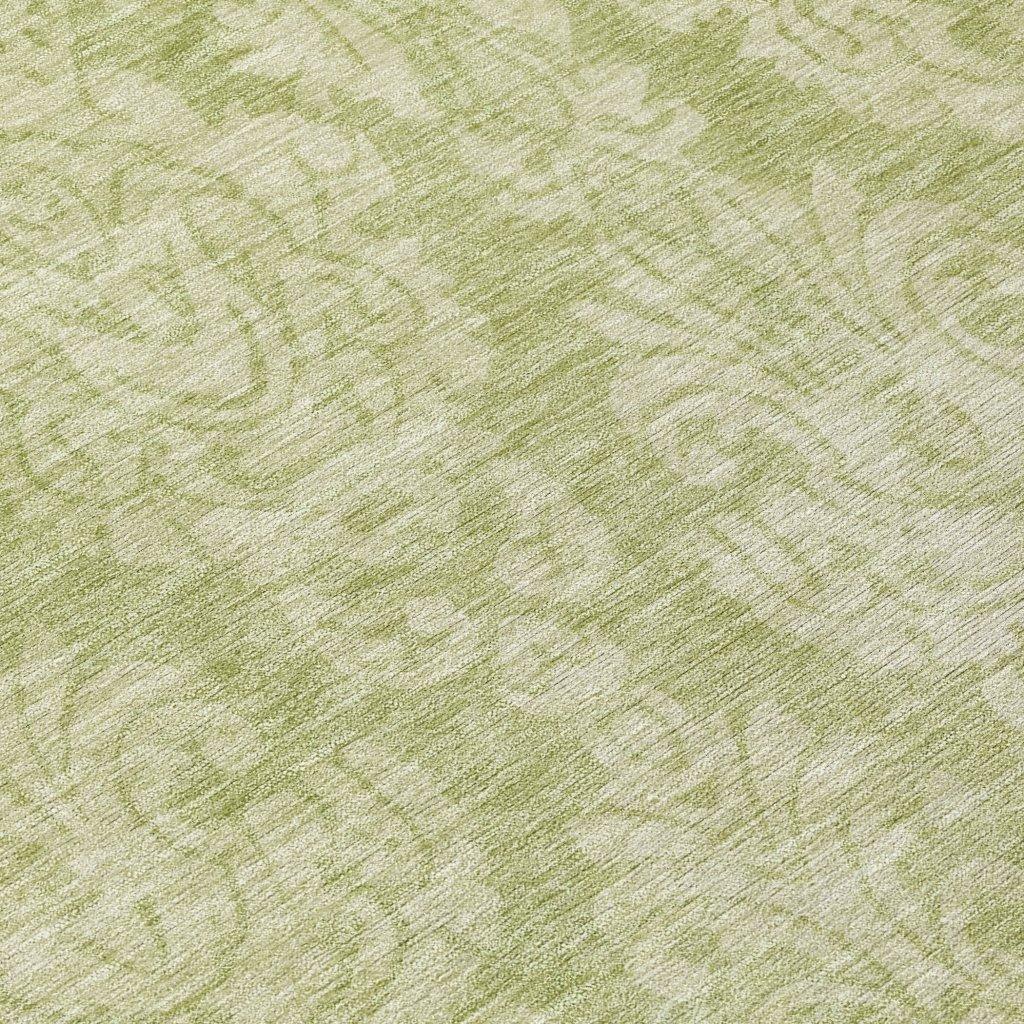 Krymera Green Washable Indoor - Outdoor Rug - LOOMLAN - LOOMLAN Rugs - Outdoor Rugs