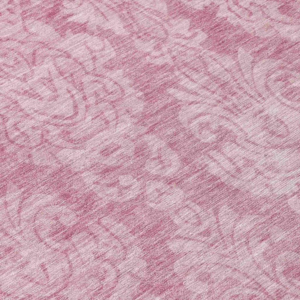Krymera Pink Washable Indoor - Outdoor Rug - LOOMLAN - LOOMLAN Rugs - Outdoor Rugs