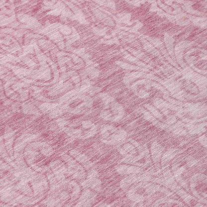 Krymera Pink Washable Indoor - Outdoor Rug - LOOMLAN - LOOMLAN Rugs - Outdoor Rugs