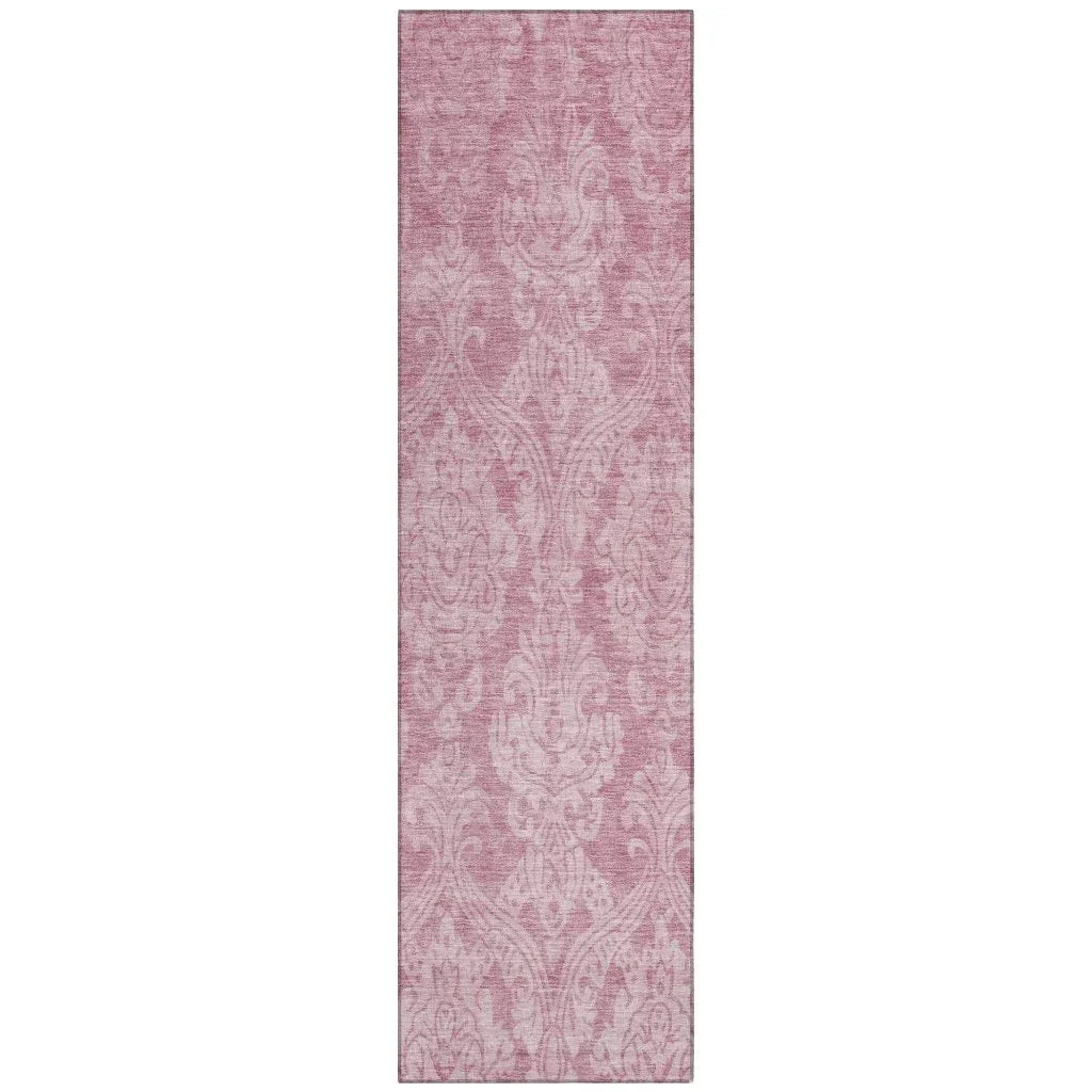 Krymera Pink Washable Indoor - Outdoor Rug - LOOMLAN - LOOMLAN Rugs - Outdoor Rugs