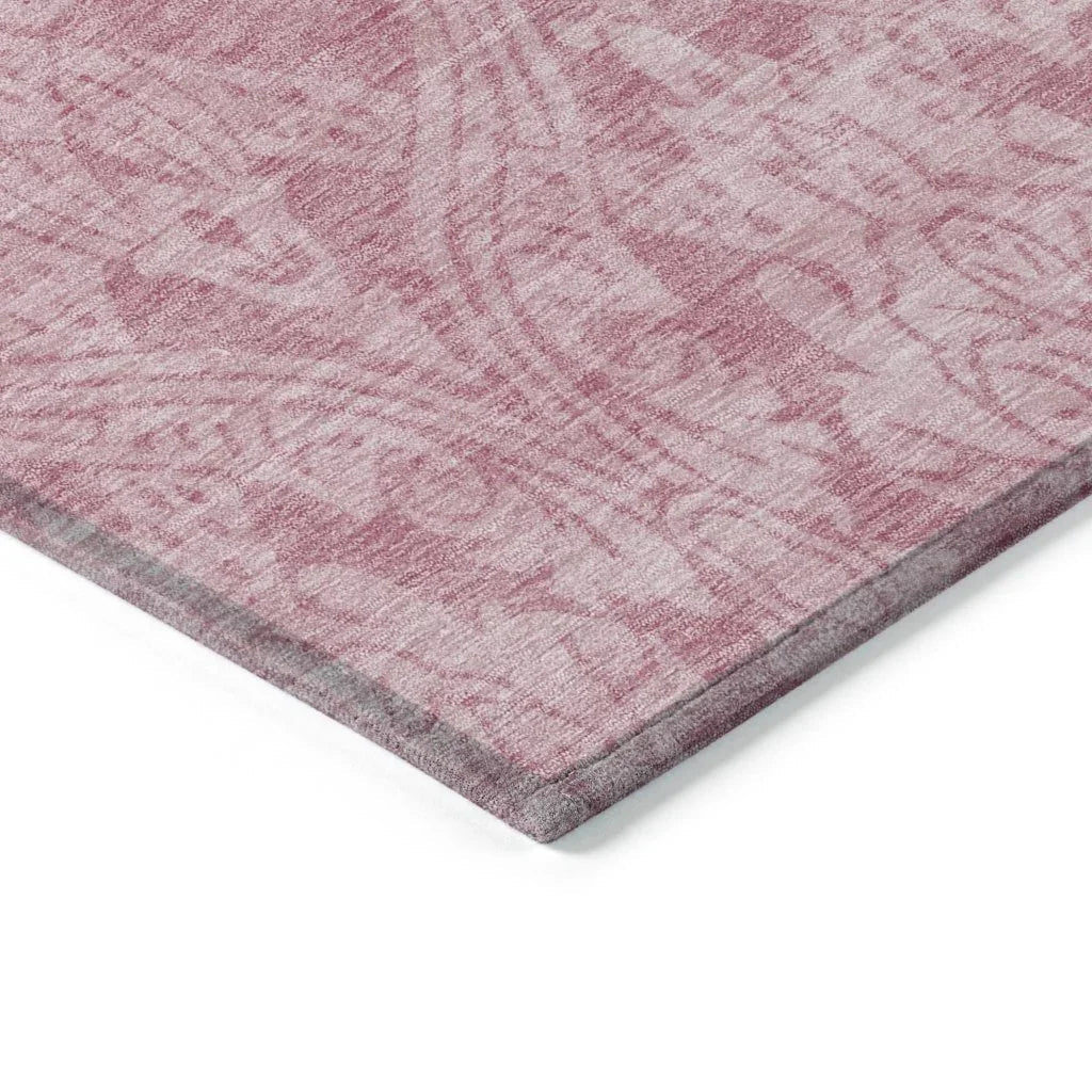 Krymera Pink Washable Indoor - Outdoor Rug - LOOMLAN - LOOMLAN Rugs - Outdoor Rugs