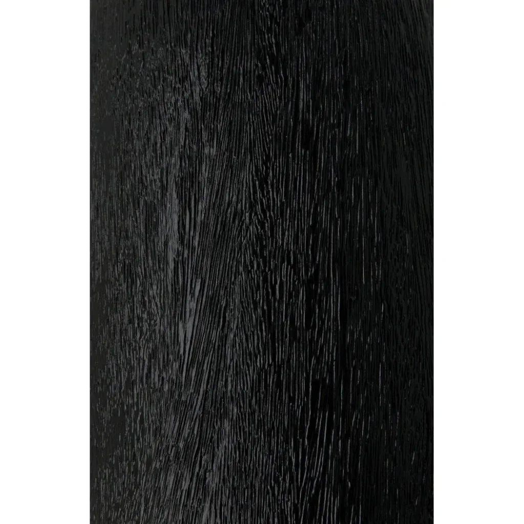 Kudoro Black Marble Round Side Table