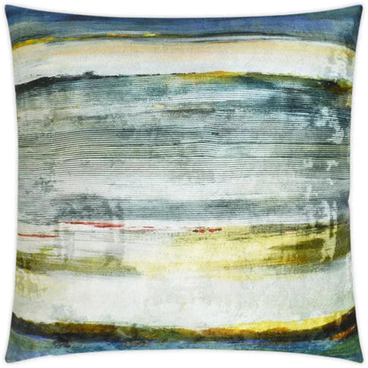 Kula Blue Throw Pillow With Insert - LOOMLAN - D.V. Kap - Throw Pillows