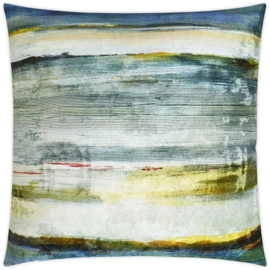 Kula Blue Throw Pillow With Insert - LOOMLAN - D.V. Kap - Throw Pillows