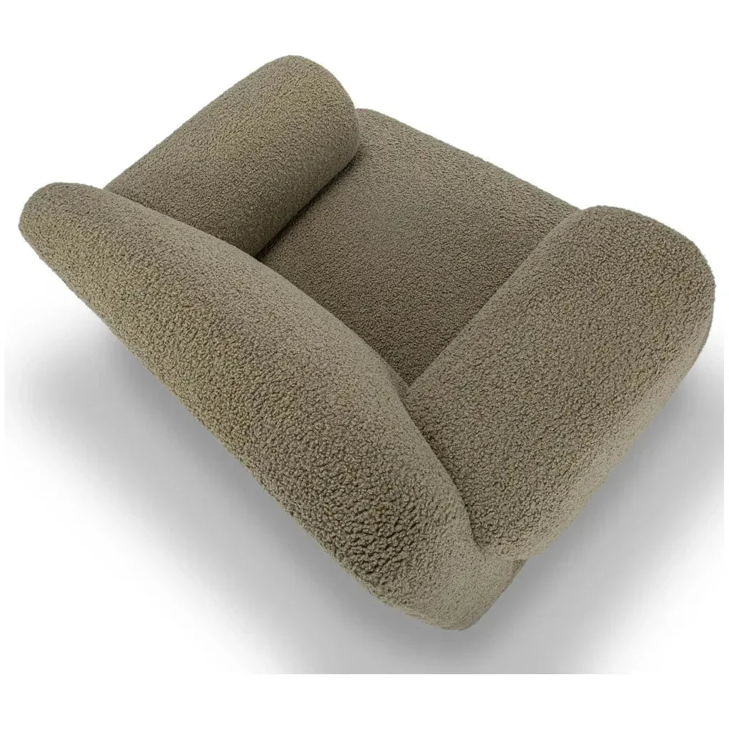 Kuma Fabric Comfort Accent Chair - LOOMLAN - Urbia - Club Chairs