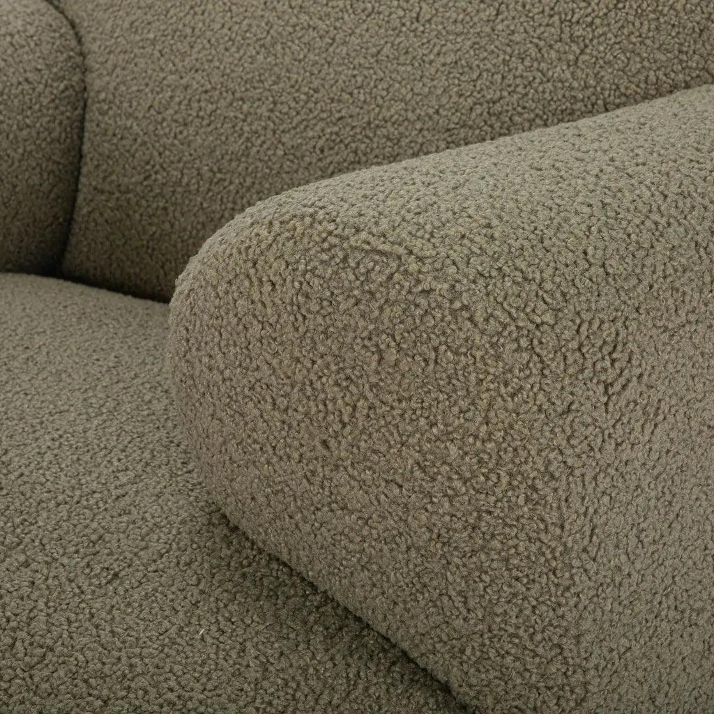 Kuma Fabric Comfort Accent Chair - LOOMLAN - Urbia - Club Chairs