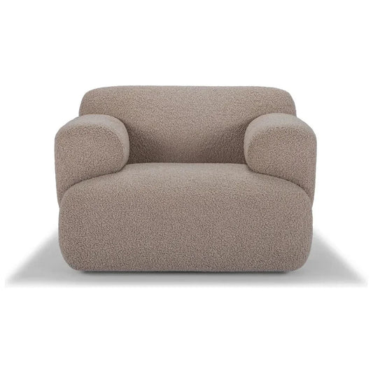 Kuma Fabric Comfort Accent Chair - LOOMLAN - Urbia - Club Chairs