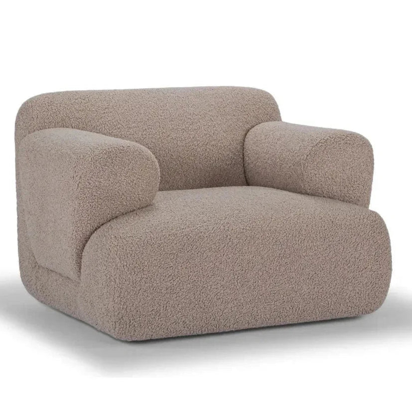Kuma Fabric Comfort Accent Chair - LOOMLAN - Urbia - Club Chairs