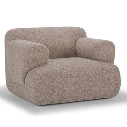 Kuma Fabric Comfort Accent Chair - LOOMLAN - Urbia - Club Chairs