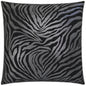 Kumba Ebony Black Throw Pillow With Insert - LOOMLAN - D.V. Kap - Throw Pillows