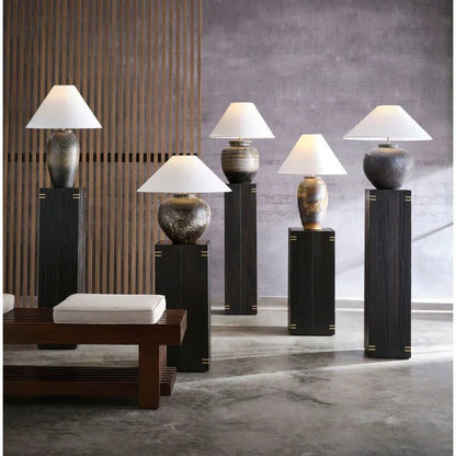 Kuro Modern Black Table Lamp - LOOMLAN - Wildwood - Table Lamps
