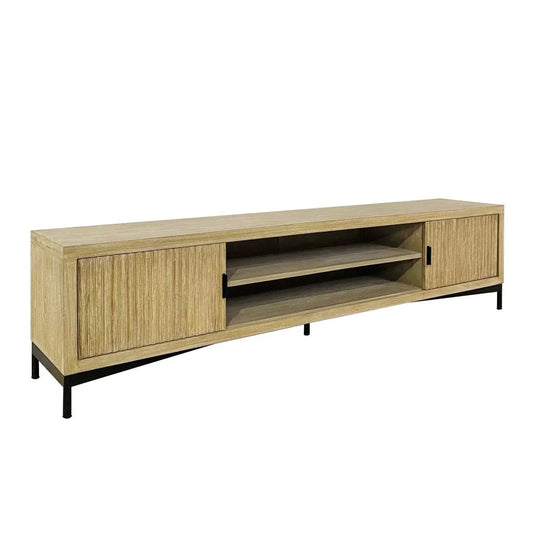 Kurt Sustainable Wooden Media Cabinet - LOOMLAN - Artesia - TV Stands & Media Centers