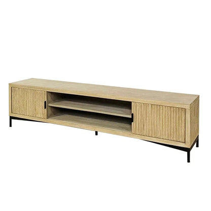 Kurt Sustainable Wooden Media Cabinet - LOOMLAN - Artesia - TV Stands & Media Centers