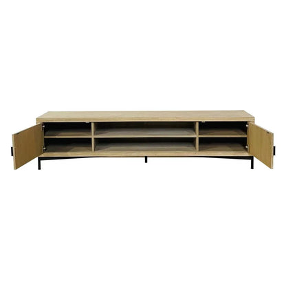 Kurt Sustainable Wooden Media Cabinet - LOOMLAN - Artesia - TV Stands & Media Centers