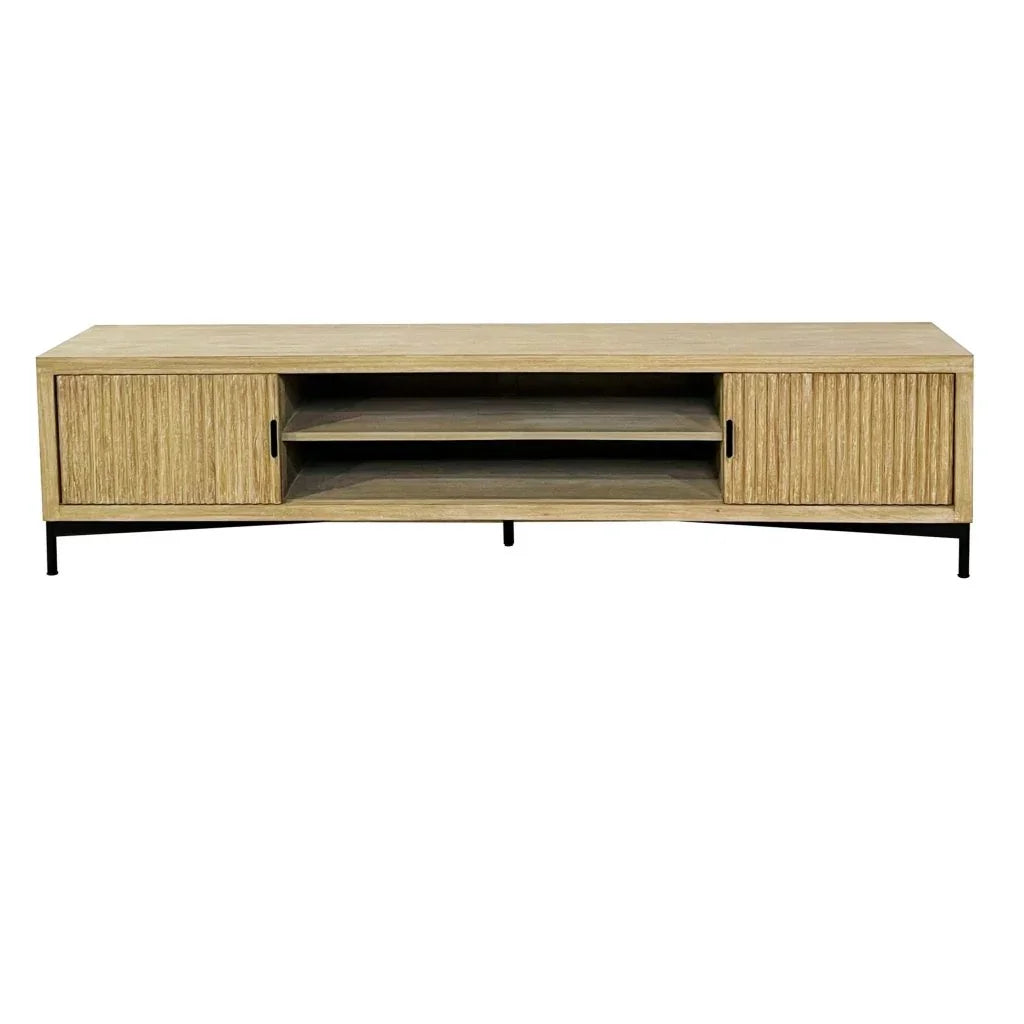 Kurt Sustainable Wooden Media Cabinet - LOOMLAN - Artesia - TV Stands & Media Centers