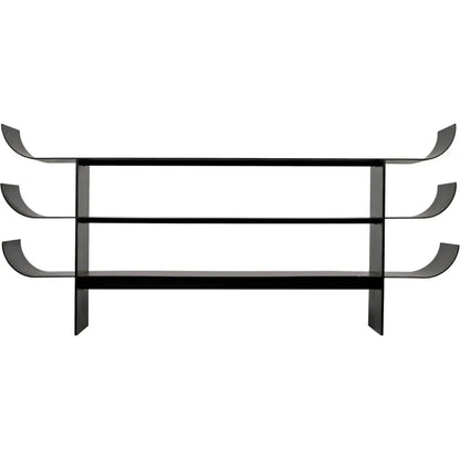 Kyoto Console, Black Steel - LOOMLAN - Noir - Console Tables